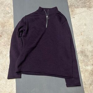 Purple pull over